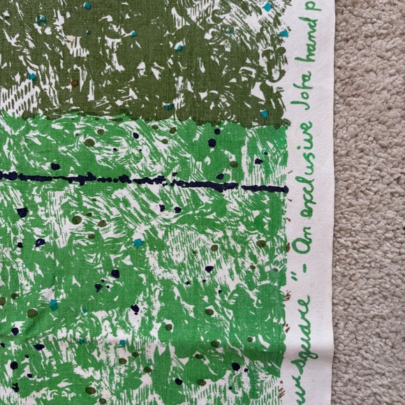 Vintage Lee Joffa hand printed fabric piece - Picture 4 of 15